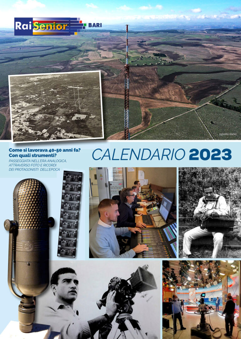 Prima pagina del calendario Raisenior