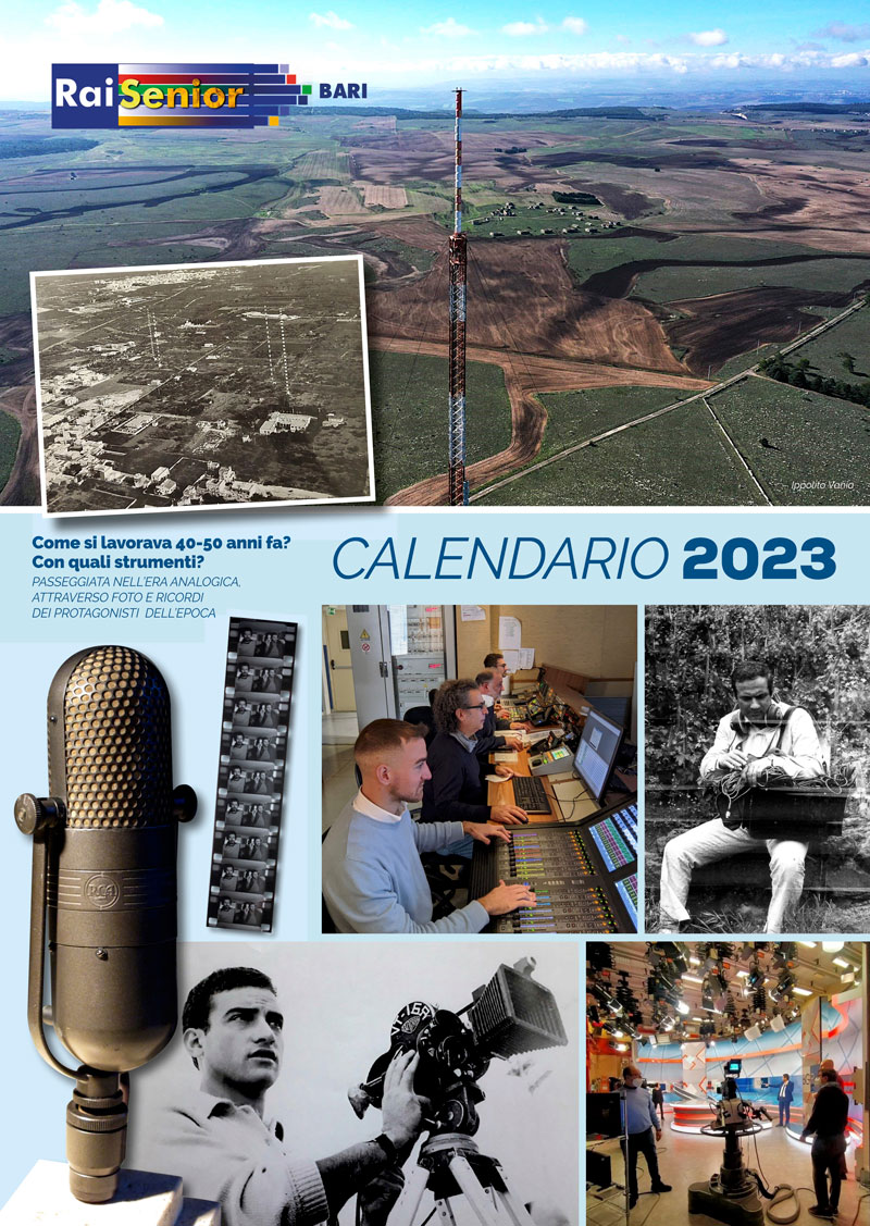 Prima pagina del calendario Raisenior